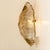 Amber and Clear Glass Wall Light attributed to J. T. Kalmar, 1970 For Sale - Image 11 of 13