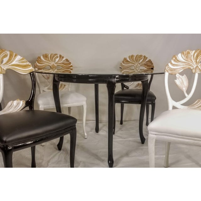 Final Clearance Thru 2025 Garden Botanical Sculpture Italian Dining Set 2Oth Century For Sale - Image 14 of 18