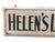 C. 1920's - 30's Helen's Lake View House Wood Sign For Sale - Image 4 of 7
