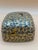 Vintage Kashmiri Hand-Painted Papier-Mâché Lacquer Box With Birds & Florals For Sale In Seattle - Image 6 of 11
