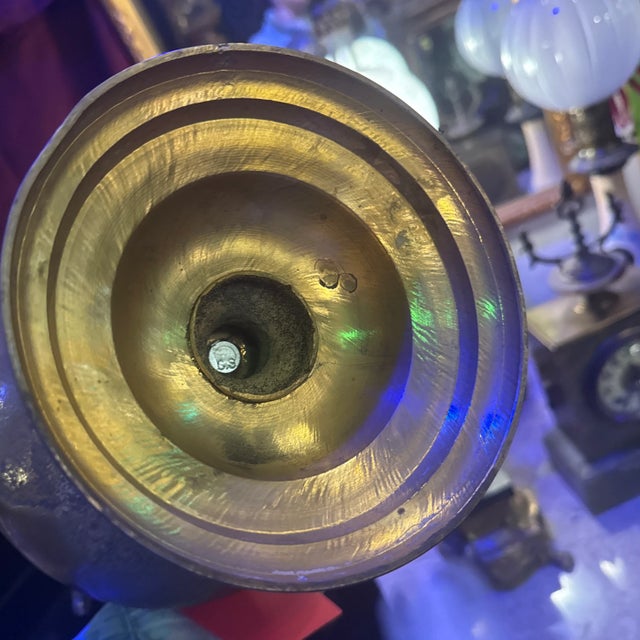 Late 20th Century Vintage Eagle on Globe Sculpture For Sale - Image 5 of 5