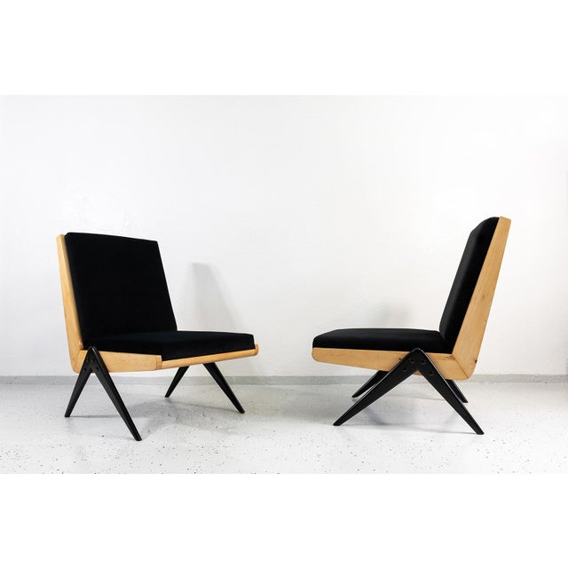 Modern Type 1312 Chairs bfrom Slupskie Furniture Factory, Poland, 1960s, Set of 2 For Sale - Image 10 of 18