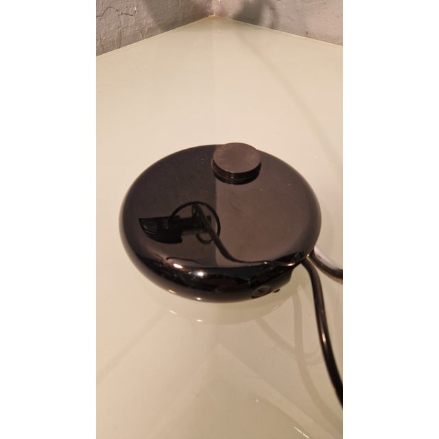 Metal Vintage Table Lamp by Bruno Gecchelin for Oluce, 1970s For Sale - Image 7 of 15