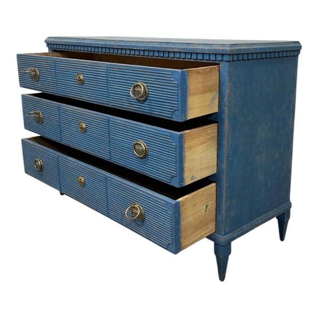 Mid 19th Century Mid 19th Century Gustavian Style Commode For Sale - Image 5 of 8