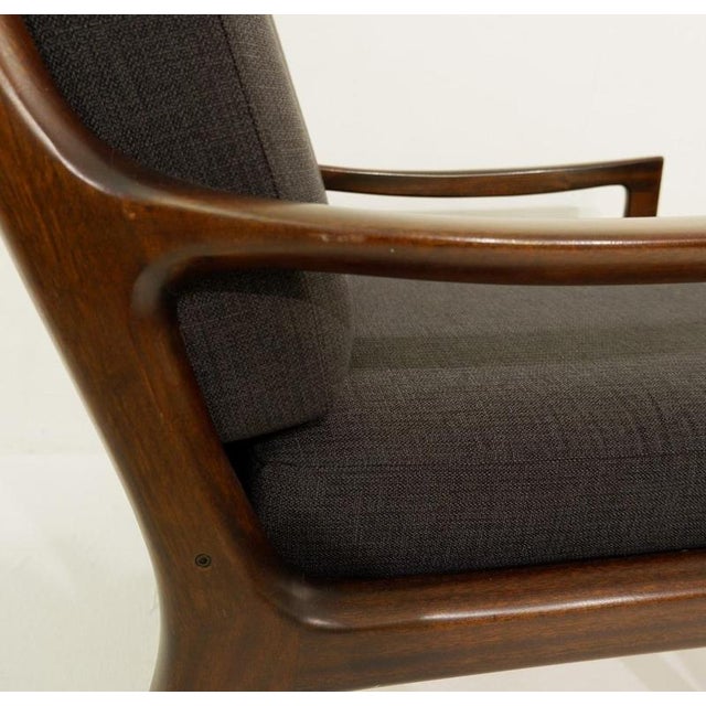 Set of Senator Hijack Lounge Chair and Ottoman by Ole Wanscher for Cado For Sale - Image 5 of 8