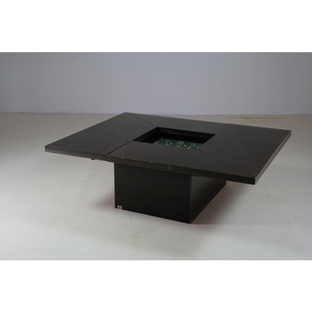 1960s Coffee Table with Hidden Bar by Paul Michel for Roche Bobois, 1970s For Sale - Image 5 of 14