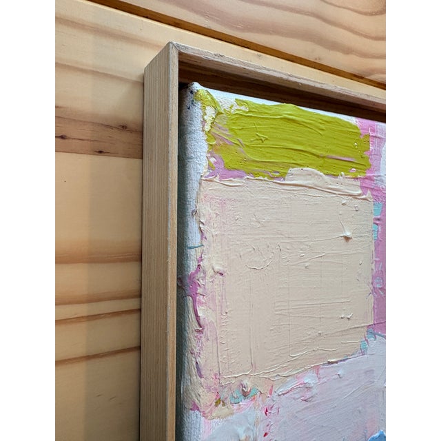 Sarah Trundle Sarah Trundle, Conteporary Abstract Painting, "Little Boxes" For Sale - Image 4 of 5