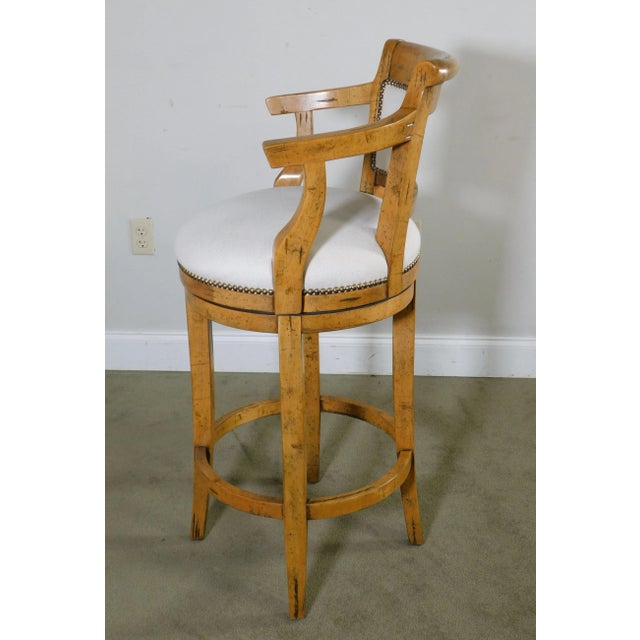 Guy Chaddock Swivel Bar Stool Chairish