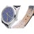 Blue Vintage Rolex Oysterdate Precision 6694 Blue Dial Steel 1977 Leather Strap Watch For Sale - Image 8 of 17