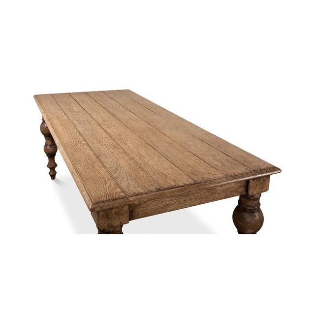 Country Oak Dining Table For Sale - Image 9 of 10