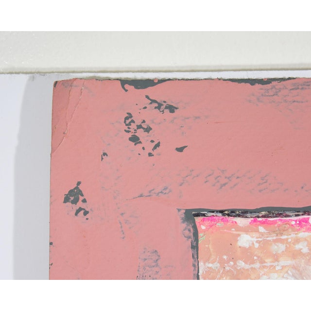 1980s Charcoal and Acrylic on Paper Landscape Painting by Harry Hilson For Sale In Indianapolis - Image 6 of 8