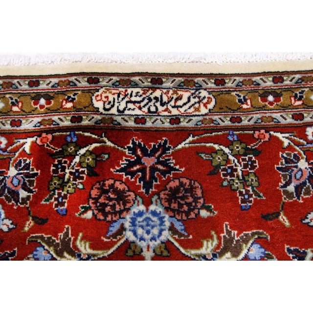 Textile Middle Eastern Hand-Knotted Rug For Sale - Image 7 of 11