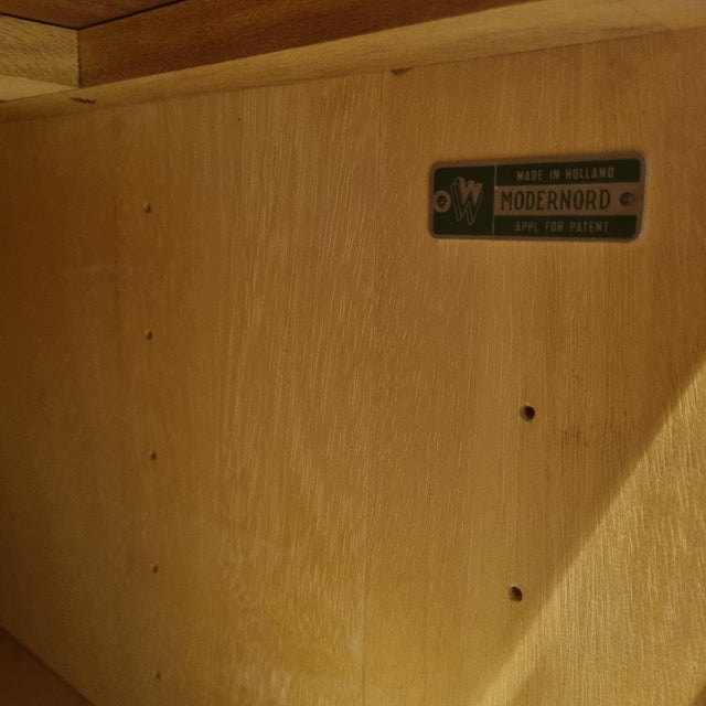 Walnut and Brass Sideboard by William Watting for Fristho, 1950s For Sale - Image 14 of 16