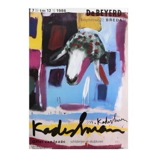 De Beyerd Breda, Menashe Kadishman Poster For Sale
