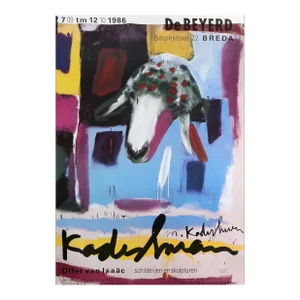 De Beyerd Breda, Menashe Kadishman Poster