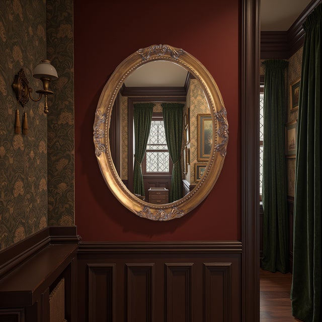 2020s Queen Ann Mirror For Sale - Image 5 of 9