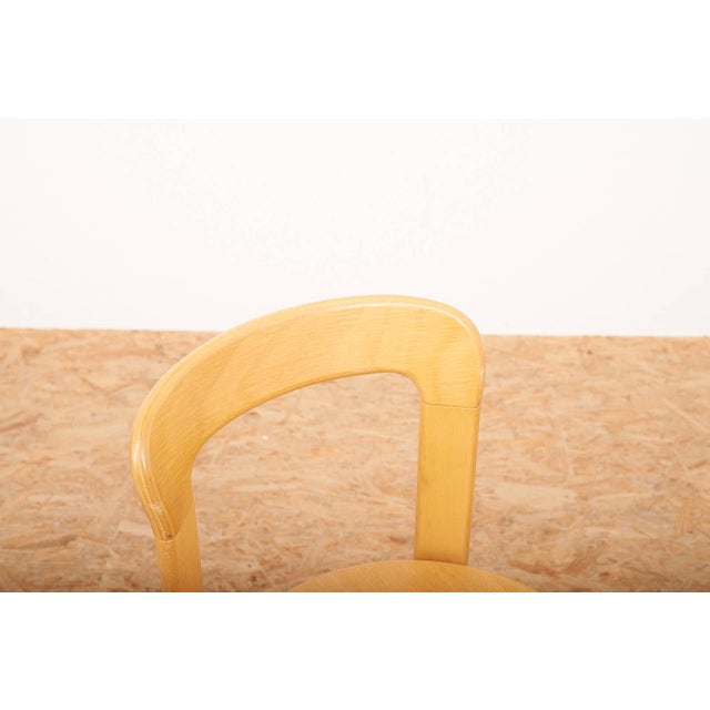 Stackable Wooden Chair by Bruno Rey for Dietiker, 1971 For Sale - Image 9 of 14