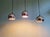 Space Age Eyeball Pendant Lights in Chromed Metal, 1970s, Set of 3 For Sale - Image 13 of 16