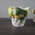 Ceramic 1970s Majolica Lemon Orange Centerpiece Candle Holders / Planters - A Pair For Sale - Image 7 of 14