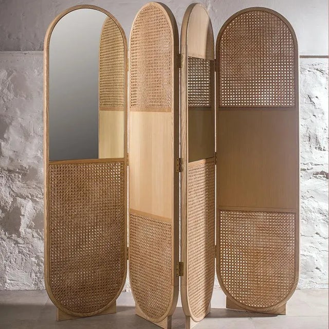 ‘Divaar’ meaning ‘Wall’ in Hindi, is a room divider or dressing room piece which combines soft curves with mirrored,...