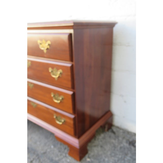 Jamestown Sterling Solid Cherry Low Dresser Bathroom Vanity 5606 For Sale - Image 11 of 11