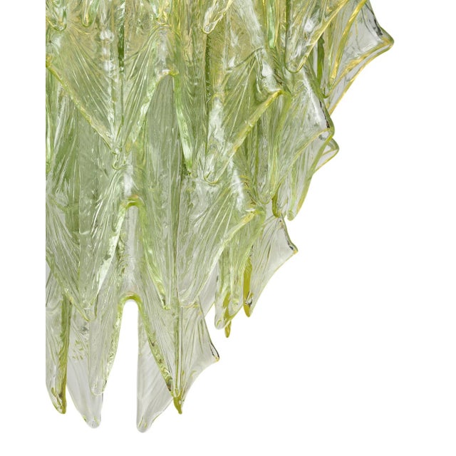 Murano Glass Chandelier For Sale - Image 4 of 9