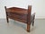 Wood Handmade Spanish Station Wooden Bench, 1850s For Sale - Image 7 of 18