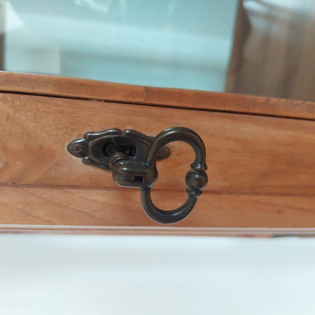 Hexagonal Display Cabinet in Teak For Sale - Image 3 of 13