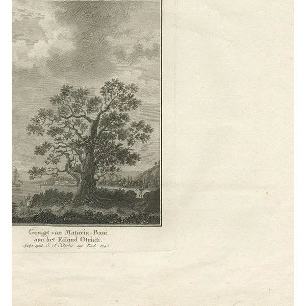 J. Cook, Matavia Bay of Tahiti, 1803, Paper For Sale - Image 3 of 5