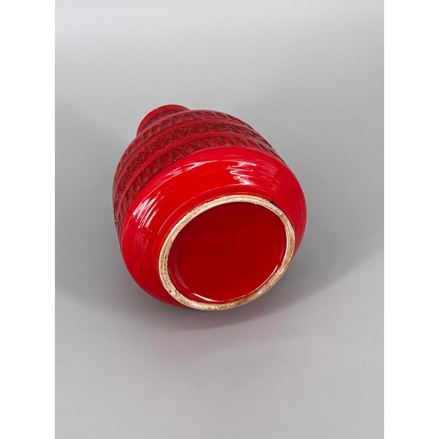 Rimini Rosso Vase by Aldo Londi for Bitossi, Italy, 1960s For Sale - Image 10 of 15