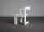 Gerrit Rietveld Vintage Dutch Asymmetrical Wooden Chair by Gerrit Thomas Rietveld, 1970s For Sale - Image 4 of 9