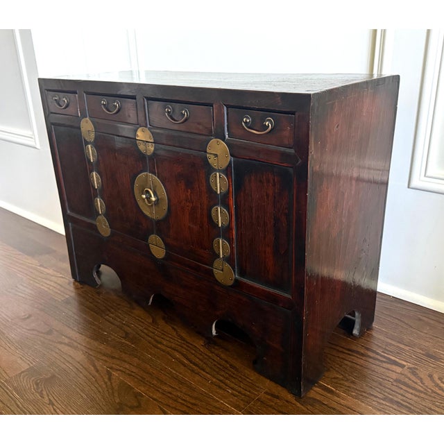 Wood Unusual Antique Korean Scholar Book Bandaji For Sale - Image 7 of 13