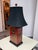Design Plus Gallery presents a Red Chinoiserie-Style Box Table Lamp. This table lamp has a rectangular red lacquered-style...