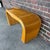 Wood Gabriella Crespi Style Mid-Century Pencil Reed Rattan Waterfall Console Table For Sale - Image 7 of 9