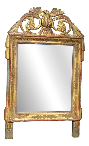 Antique Louis XVI Style Mirror, 1800s