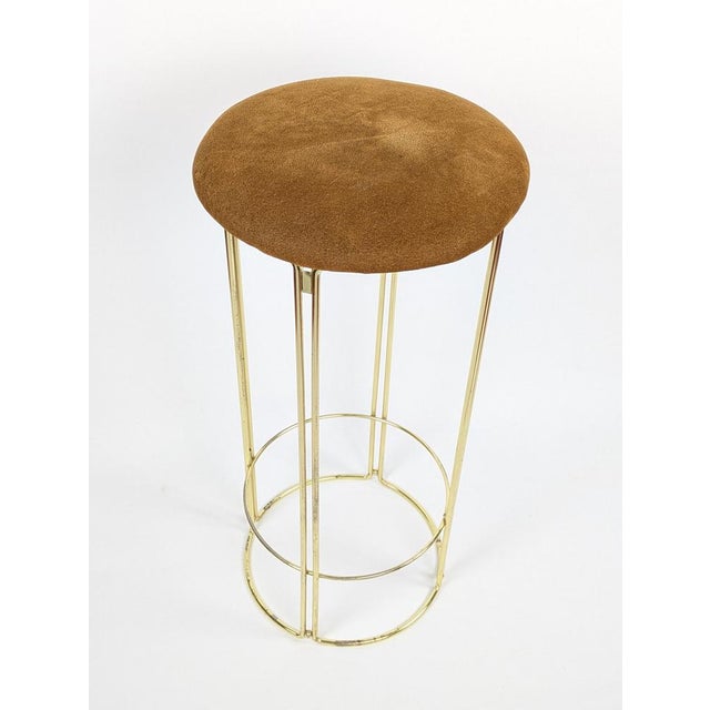 1980s Birdcage Stool with Wire Frame, France, 1980 For Sale - Image 5 of 9