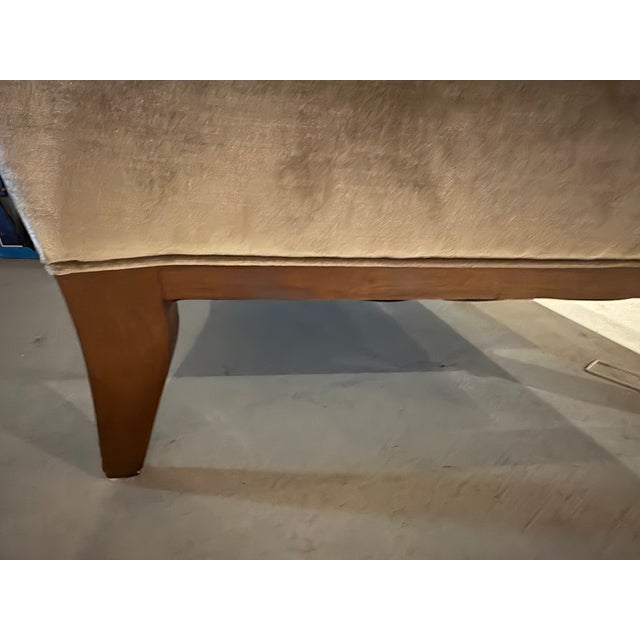 2010s Champagne-Colored Custom Century Sofa For Sale - Image 5 of 16
