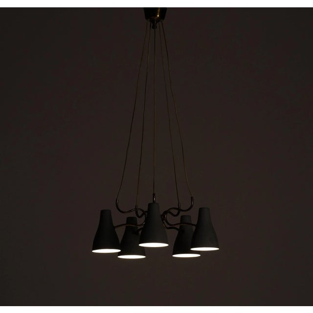 Swedish Ceiling Light, 1950s For Sale - Image 4 of 12