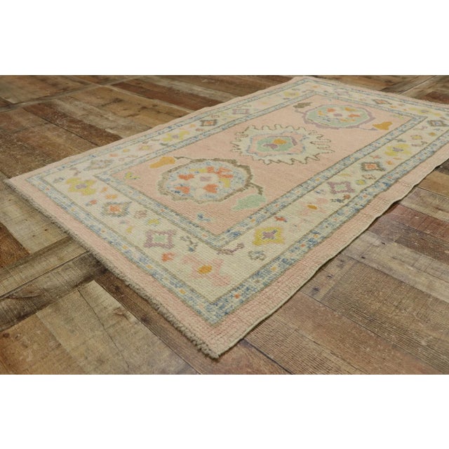 Turkish Oushak Accent Rug - 03'01 X 05'01 For Sale In Dallas - Image 6 of 9