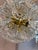 Metal Chandelier Pusteblume from VEB Kristalleuchte Ebersbach For Sale - Image 7 of 11