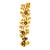 Mid-Century Italian Gilt Metal Ivy Wall Sconce – Hollywood Regency / Italian Florentine For Sale