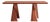 Sculptural X-Base Mahogany Dining Table by Michael Maximo For Sale