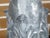 Zinc Crowned Acorn 1920s Decorative Element Mounted on Circular Lucite Base For Sale - Image 10 of 12