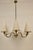 A beautiful, six arm chandilier from rupert nikoll, made in the 1950's, in austria. The brass elements have had the...
