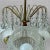 Mid-Century Chandelier in Teak, Brass and Crystal, Sweden, 1950s For Sale - Image 6 of 13
