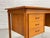 Mid Century Modern Teak Double Sided Desk | Expandable Danish Drop Leaf Desk, 1960's For Sale - Image 14 of 16