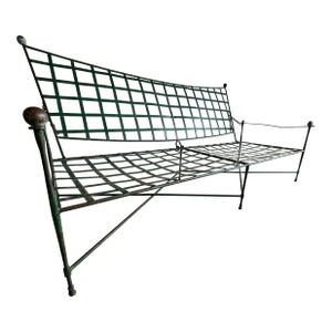 Mid 20th Century Attributed to Mario Papperzini for Salterini Iron Garden Sofa