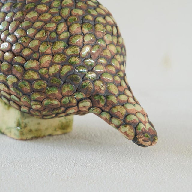Brown Studio Pottery Dodo Sculpture, 1940s For Sale - Image 8 of 11