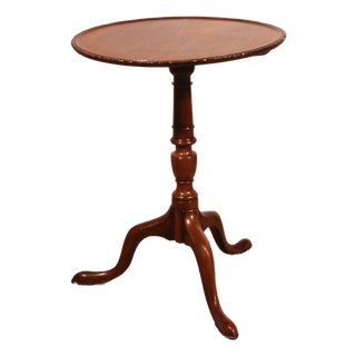Small Mahogany Tea Table, 18th Century For Sale