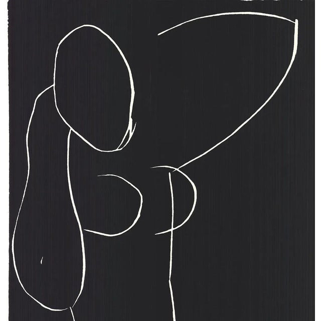 Modern 1989 Henri Matisse 'Nu Assis I' Impressionism & Modernism Black & White Italy Serigraph For Sale - Image 3 of 5